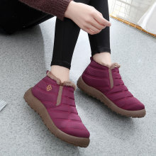 Anti slip and waterproof snow boots