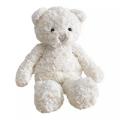 Animal en peluche d&#39;ours bouclé blanc