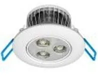 3w Dimmable Cob Led Downlight 300 Lumen For Home , Bridgelux Chip