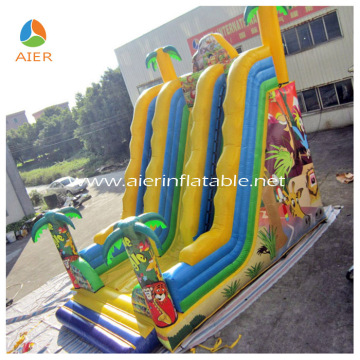 The lion inflatable slide, king inflatable lion slide