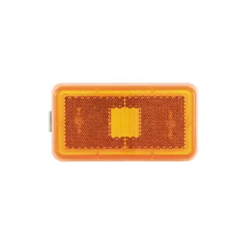 12V/24V LED Side Marker Lights - Amber Clearance Lights for Trucks, Trailers, and Vans