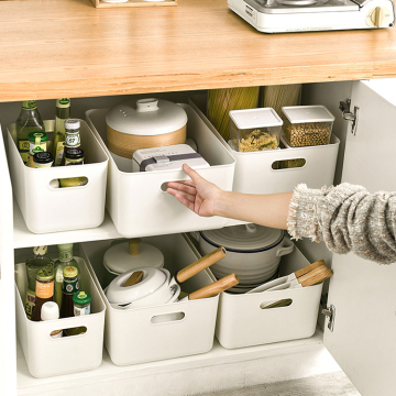Custom Colorful and Durable Plastic Storage Boxes with Hard Lid & Handle