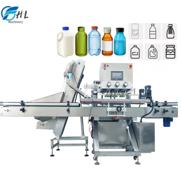 Automated Glass Jar & Bottle Filling and Capping Machine for PET Bottles