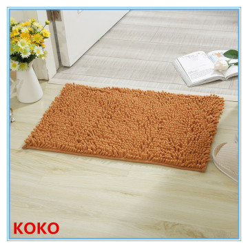customized chenile bath rug for bathroom 50*80cm