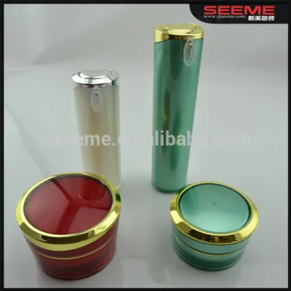 Moisturizing lotion acrylic container plastic lotion bottle