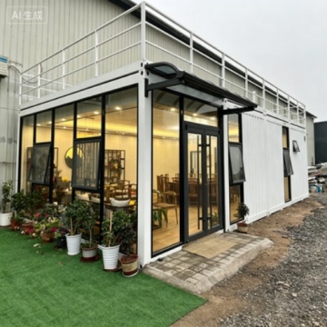 Fully Equipped Mobile Container Office Ready to Use Portable Prefab Movable Office Container