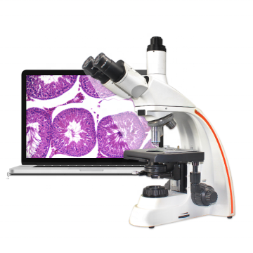 Boshida BD-SW4001 Dark Field Biological Microscope 40X-1600X with Camera for Computer