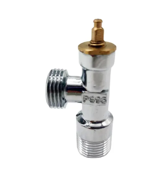 Chinese best price brass two-way 90 degree water angle valve 3/8 brass water valve