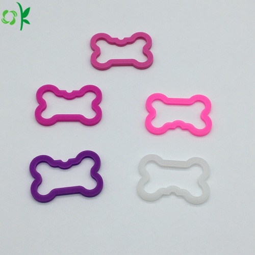Cute Silicone Pet Tag Protective Holder