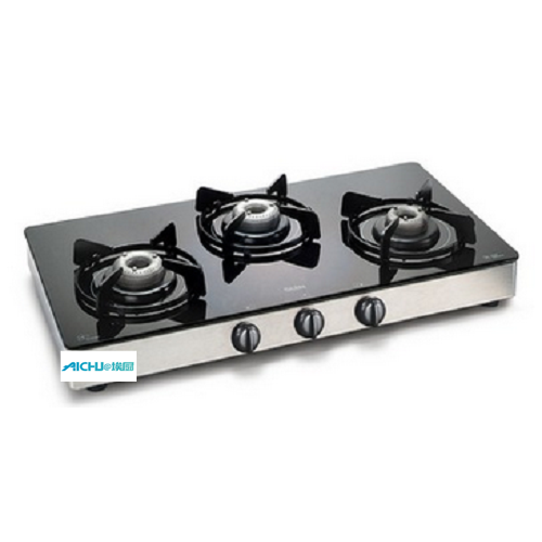 3 Burners Glass Gas Stove