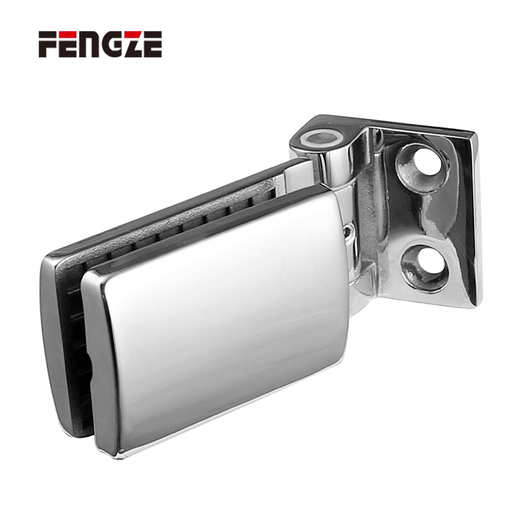 B2074 Accesorio de vidrio para baño curvo de 90 grados.