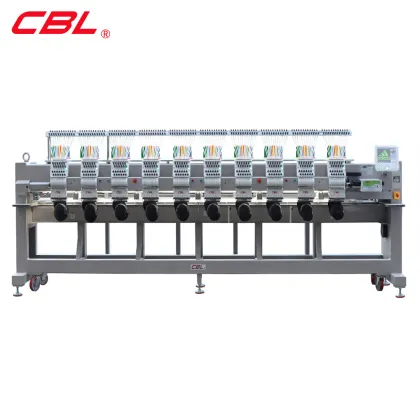 Brother Commercial Garment Computer Embroidery Machine CBL 10 Heads