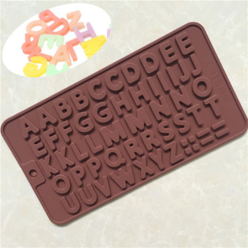 Alphabet Stamps Sticky Embosser Cookie Cutter Fondant Tools Silicone Cake Mold