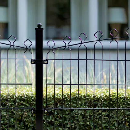 Outdoor Decorative Mesh Fence Panels: Deco Arco Recto Wave for Yard Fencing