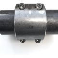 Inivèsèl Fabrication Connector Steel Weldable Tib kranpon