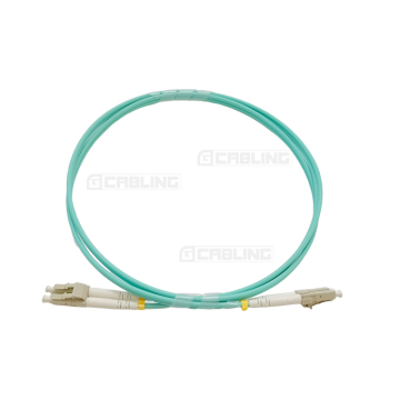 LC Duplex MM 50/125 LSZH Geteknet 2M OM3 Ethernet Fiber Optic Cable Patch Cord