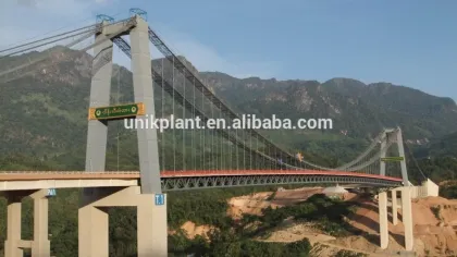 TLLS wire ropes crane in the bridge construction