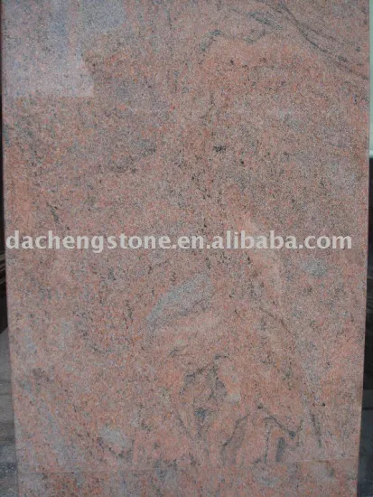 Multicolor Red granite countertop