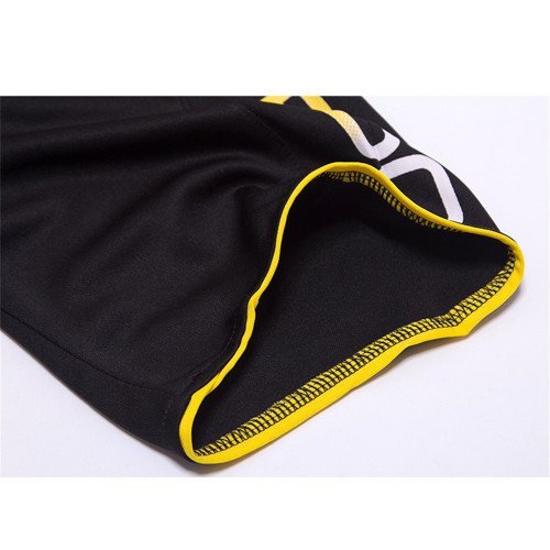 Black Sports Cropped Dress Pants