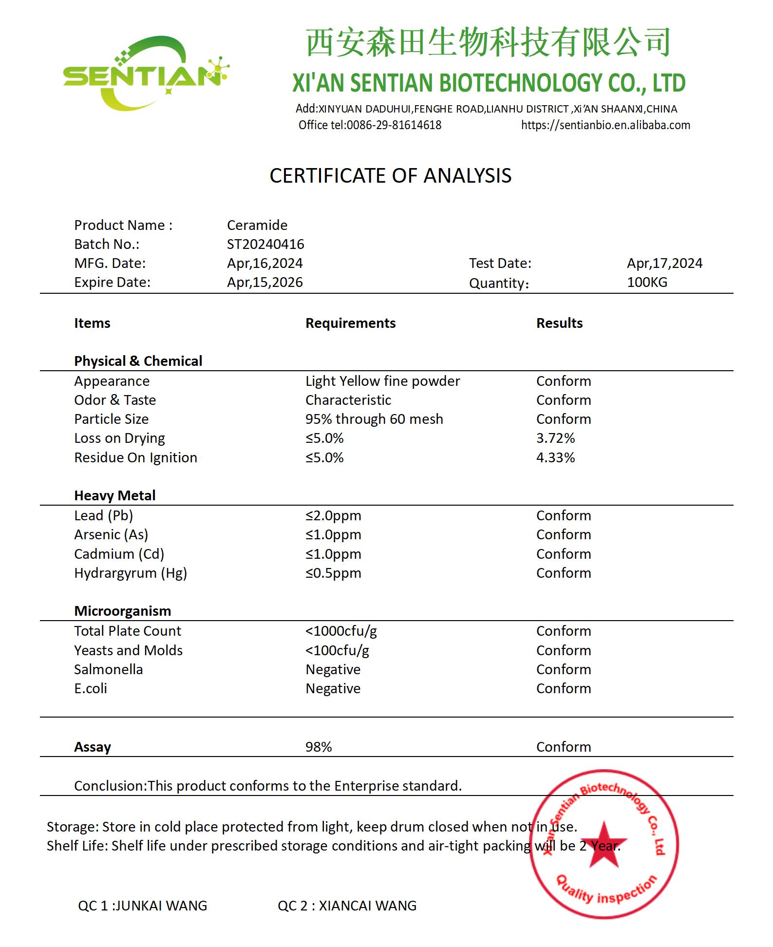 Ceramide 98%-COA_01