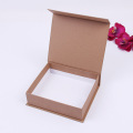 Крафт -бумажная магнитная коробка шарф упаковочные коробки
