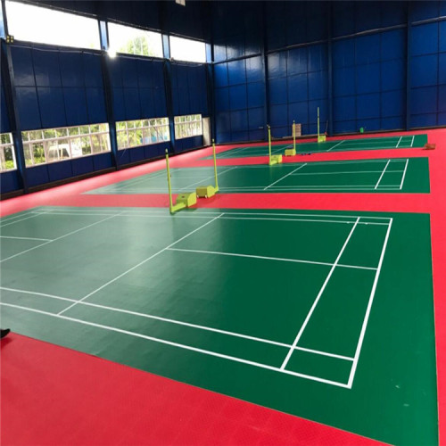 Enlio BWF Badminton Quadras de quadra de PVC Pisos esportivos
