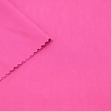 Polyester Cotton Hot Pink Fabric