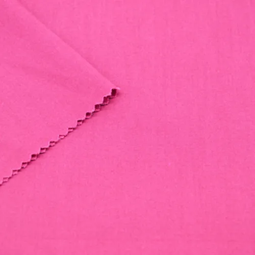 Polyester Cotton Hot Pink Fabric
