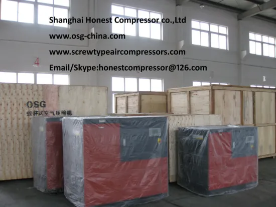 30KW 40HP Industrial Screw Air Compressors Machine Easy Replacment and Energy Saving