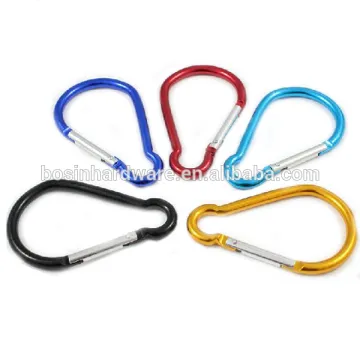 Fashion High Quality Metal Aluminum Carabiner Hook