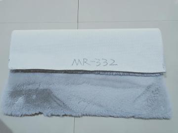 Rabbit Fur Mat With TPR Backing
