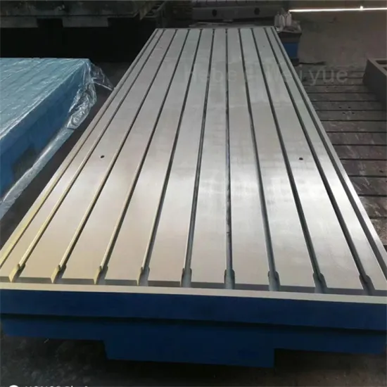 2024 Professional Grade Anti-Rust Cast Iron T-Groove Welding Platform: High Precision Measuring and Gauging Tool