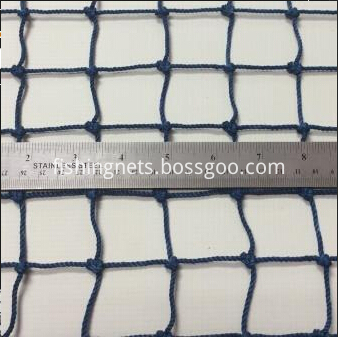 Hockey Safety Netting knotted 36-blue