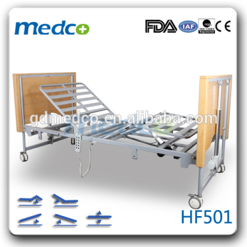 Advanced Medical Hospital Folding Wooden Furniture Bed HF501