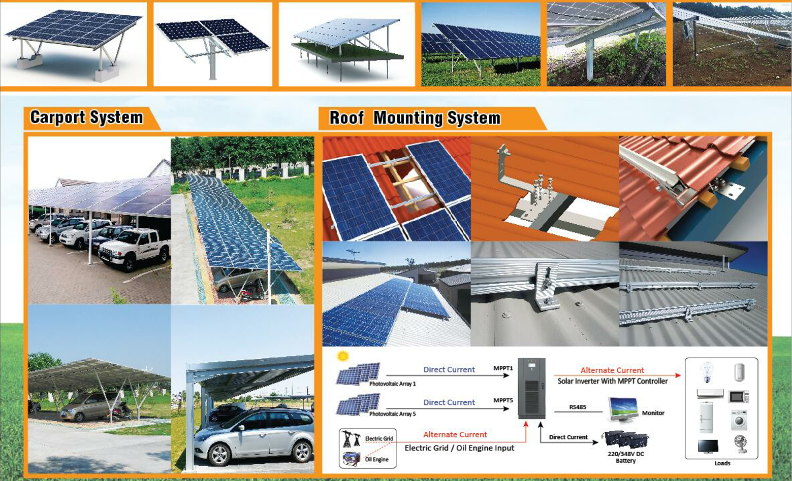 Solar Panel Mounting Brackets