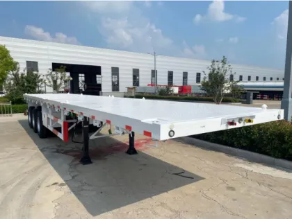 Container Flatbed Semi Truck Trailers