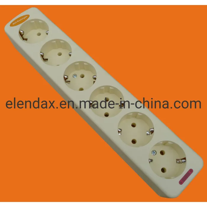 Европейская 6-контактная розетка для платы питания E5006ES
