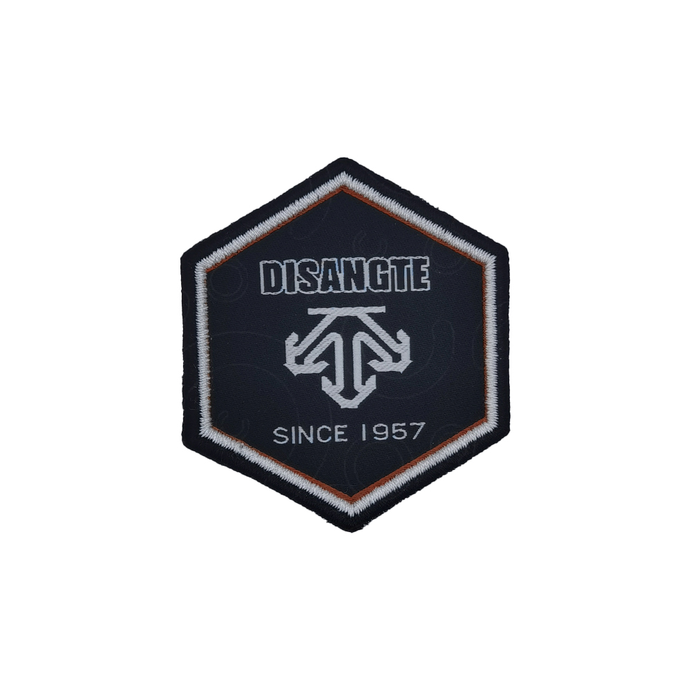 Simple style embroidery patch