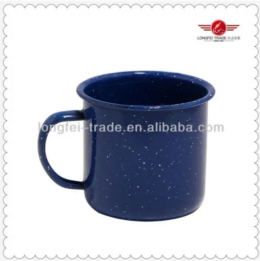 Wholsale Hemming Enamel Camping Tea Mug Coffee Cup