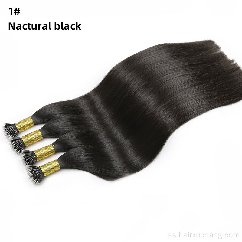 Remy Micro Beads Extensiones de cabello en Nano Ring Links Cabello humano rubio Virgen Virgen Vietnamita Extensiones de cabello Vietnamita