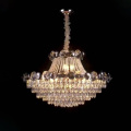 Chandeliers en cristal modernes a conduit