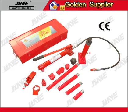 10T Hydraulic Porta power jack/jacks, mobile repairing tool kit ( Iron box)