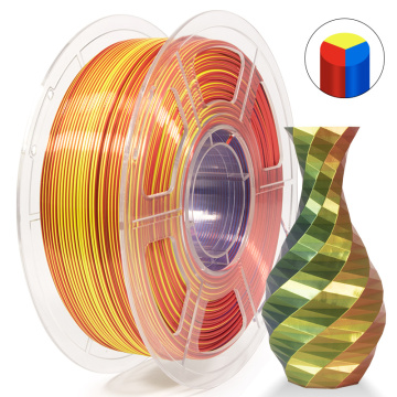 High-Quality iSANMATE 3D Filament Supplier - PLA Tricolor 1.75mm 1kg (Blue+Yellow+Red)