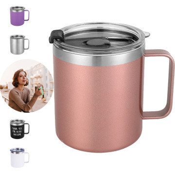 Double-Wall Stainless Steel Vacuum Insulated Travel Mug: Eco-Friendly and Perfect for Coffee, Beer, and More