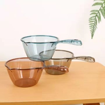 Paletta per acqua in plastica trasparente addensata all'ingrosso