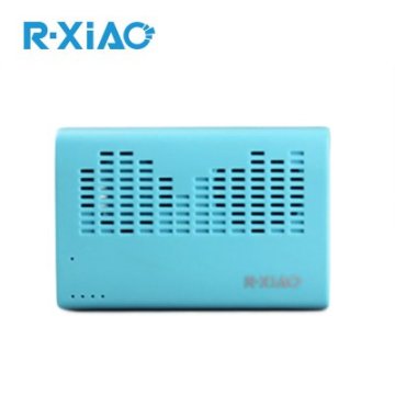 2015 new portable mini Silicon speaker with power bank