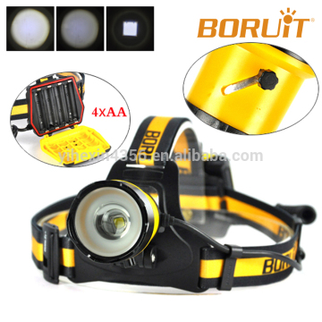 Boruit New Model B16 Zoomable LED Headlamp With SOS whistle