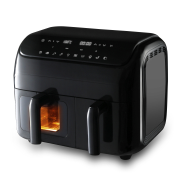 Big Capacity 5L+3L Air Fryer 8L Visible Dual Air Fryer