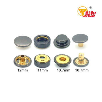 423# Wrap Bottom Hidden Brass Snap Fastener