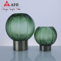 17/26cm Lantern Ball Shape Colored Flower Glass Vase